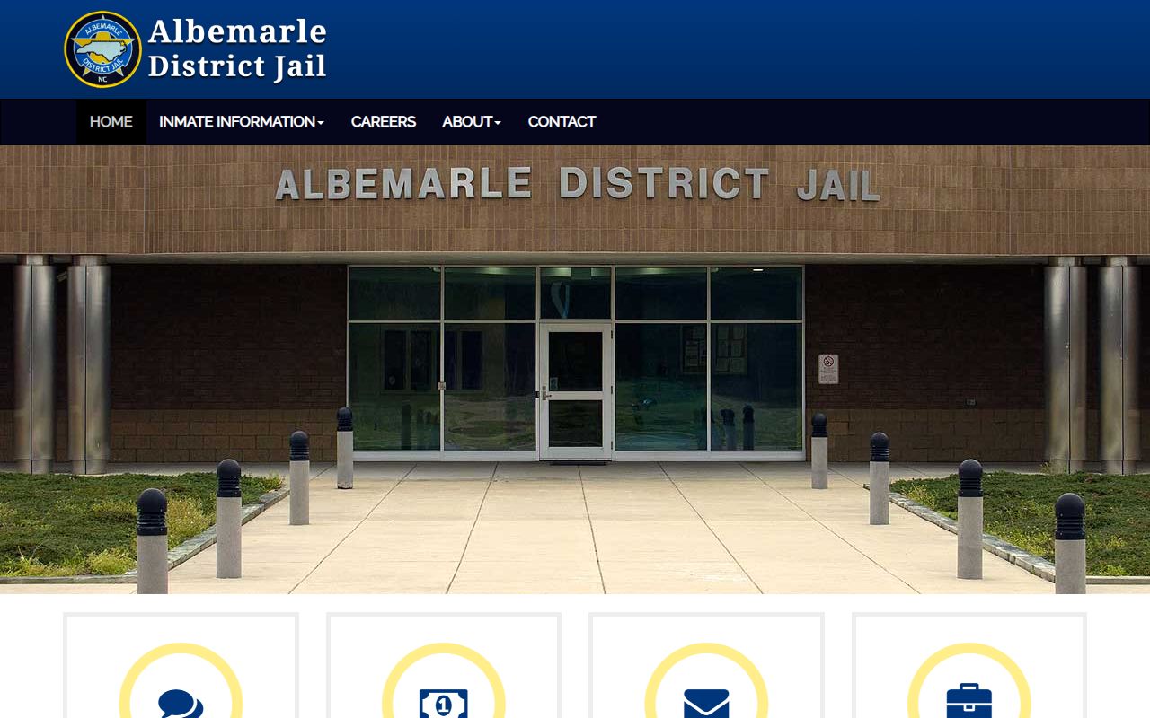 Albemarle District Jail custody search for Gates County inmates